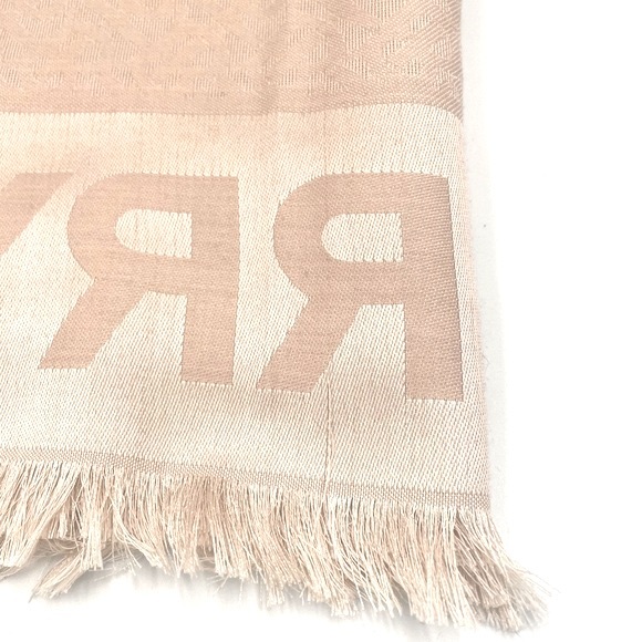 Authentic Burberry Monogram Silk Wool Large Square Scarf - Picture 11 of 14